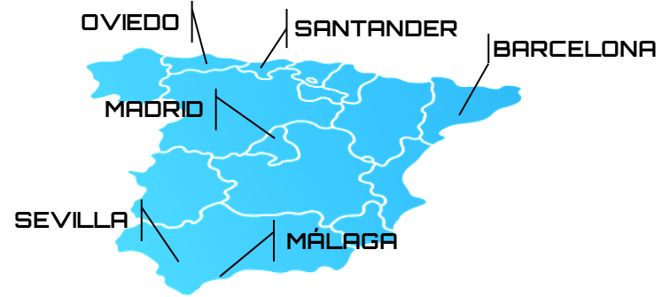MAPA ESPAÑA 