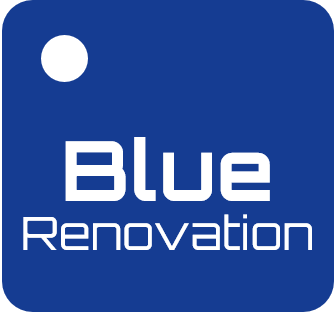 Logo nuevo cuadrado Blue renovation